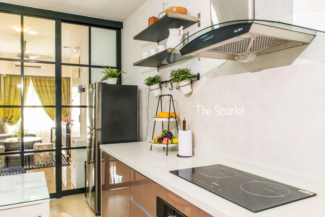 Apartamento The Scarlet @ Sunway Gandaria Kampong Sungai Ramal Dalam Exterior foto